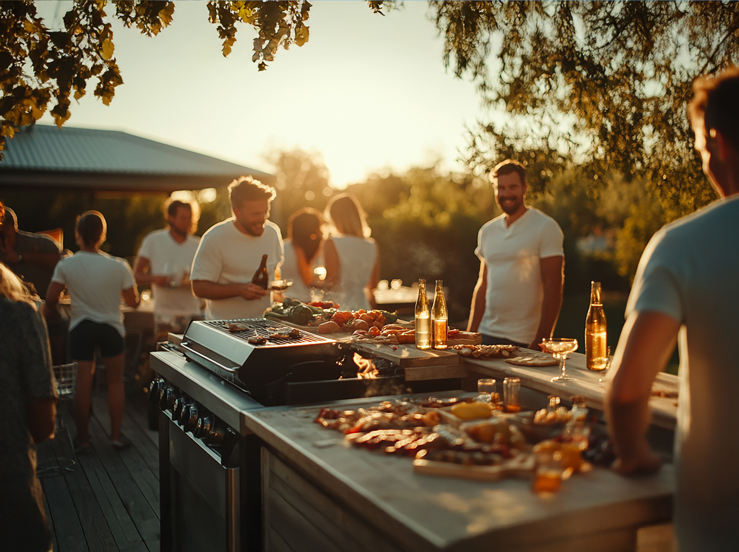 Grillen im SpeelKoog